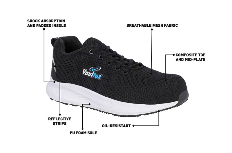 Composite Toe Safety Shoe